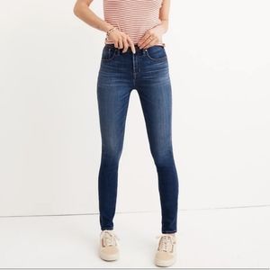 Madewell 9" High Rise Skinny Jeans 25 Waist